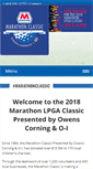 Mobile Screenshot of marathonclassic.com